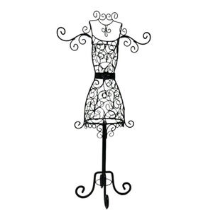 Black Metal Jewelry Hanger/Display